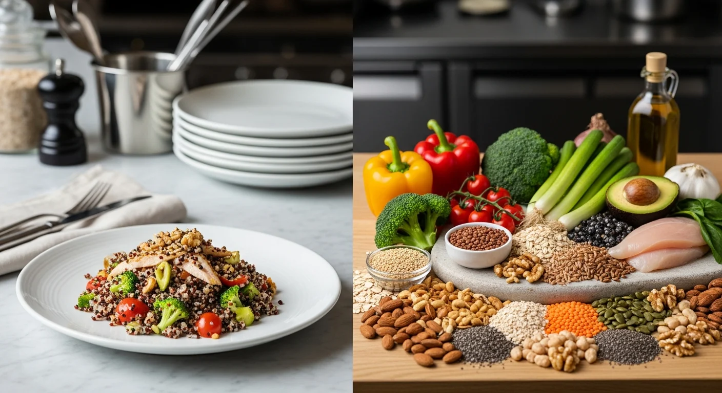Illustration : L'Alimentation Acellulaire : Pourquoi vos Macros vous Trompent - Guide complet FormOS