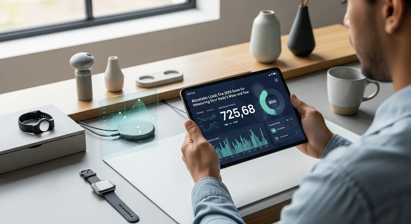 Illustration : Charge Allostatique : Le score 2025 pour mesurer l'usure de votre corps - Guide complet FormOS