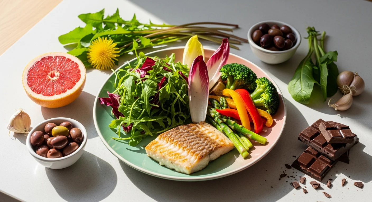 Illustration : L'Effet Bitter Brake : Activez votre GLP-1 Naturellement - Guide complet FormOS