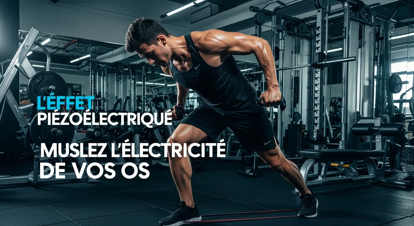 Illustration : L’Effet Piézoélectrique : Musclez l’Électricité de vos Os - Guide complet FormOS