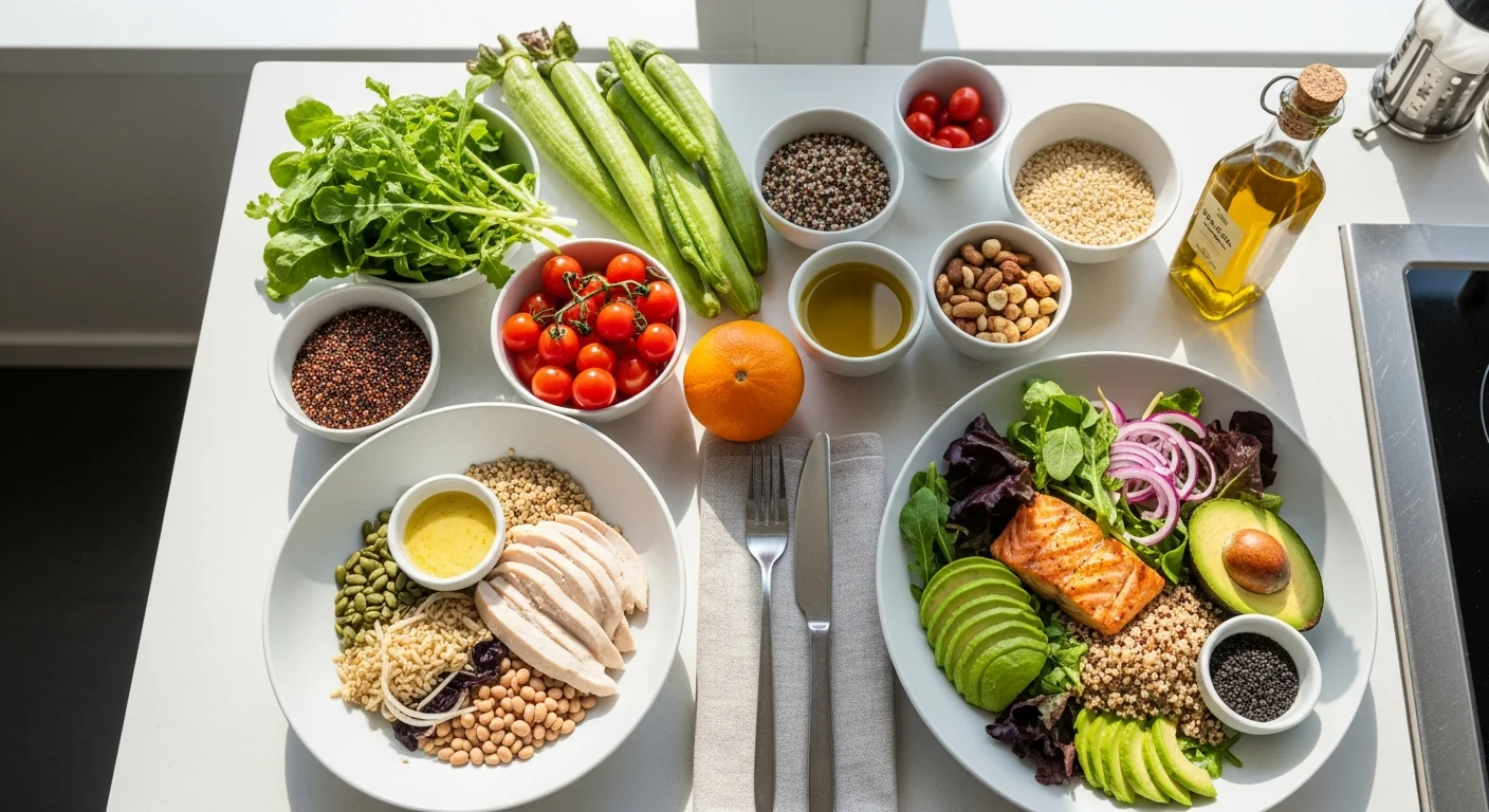 Illustration : L’Effet Second-Repas : Comment votre dîner gère votre sucre - Guide complet FormOS