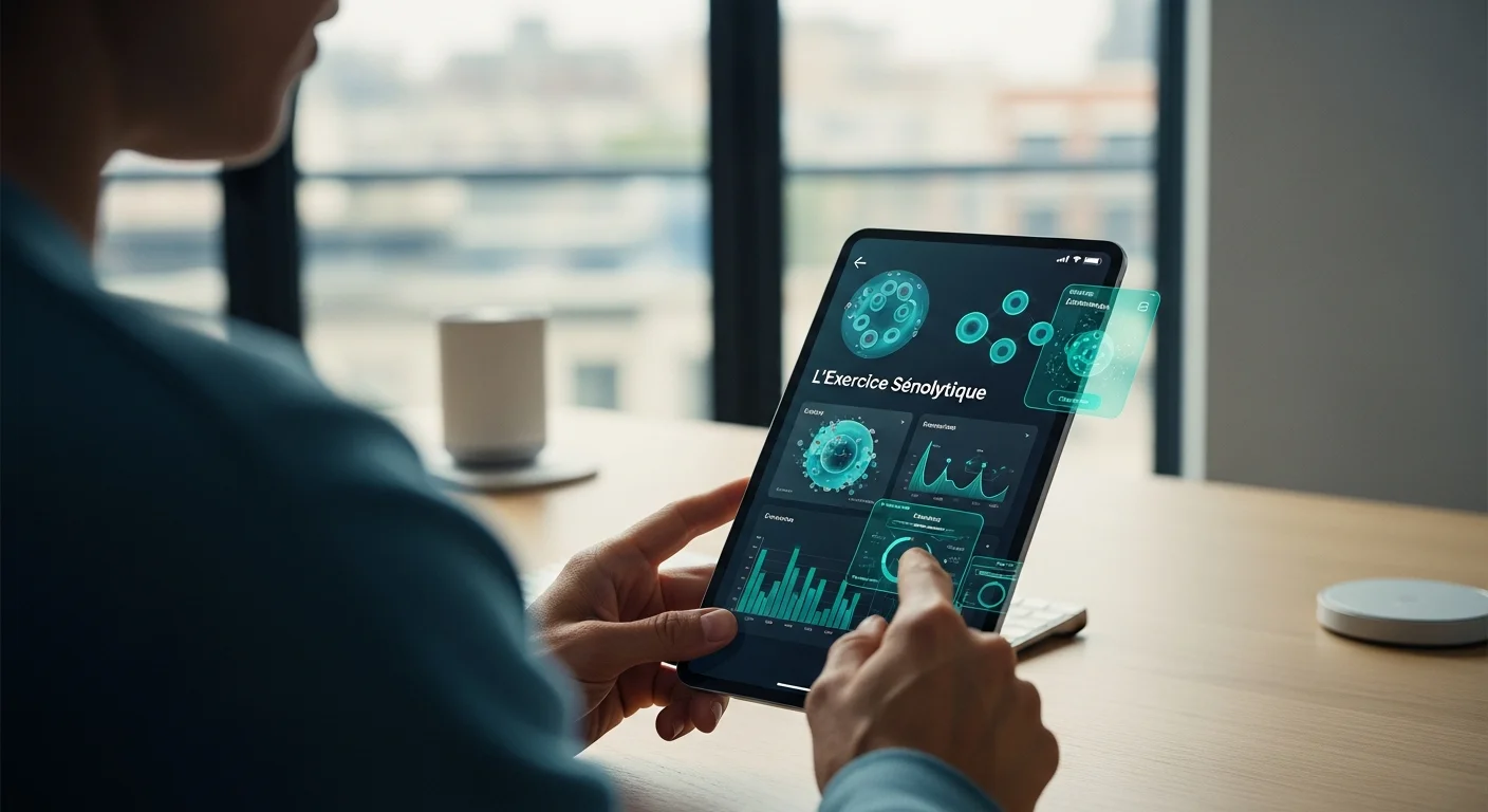 Illustration : L'Exercice Sénolytique : Éliminez vos 'Cellules Zombies' en 2025 - Guide complet FormOS