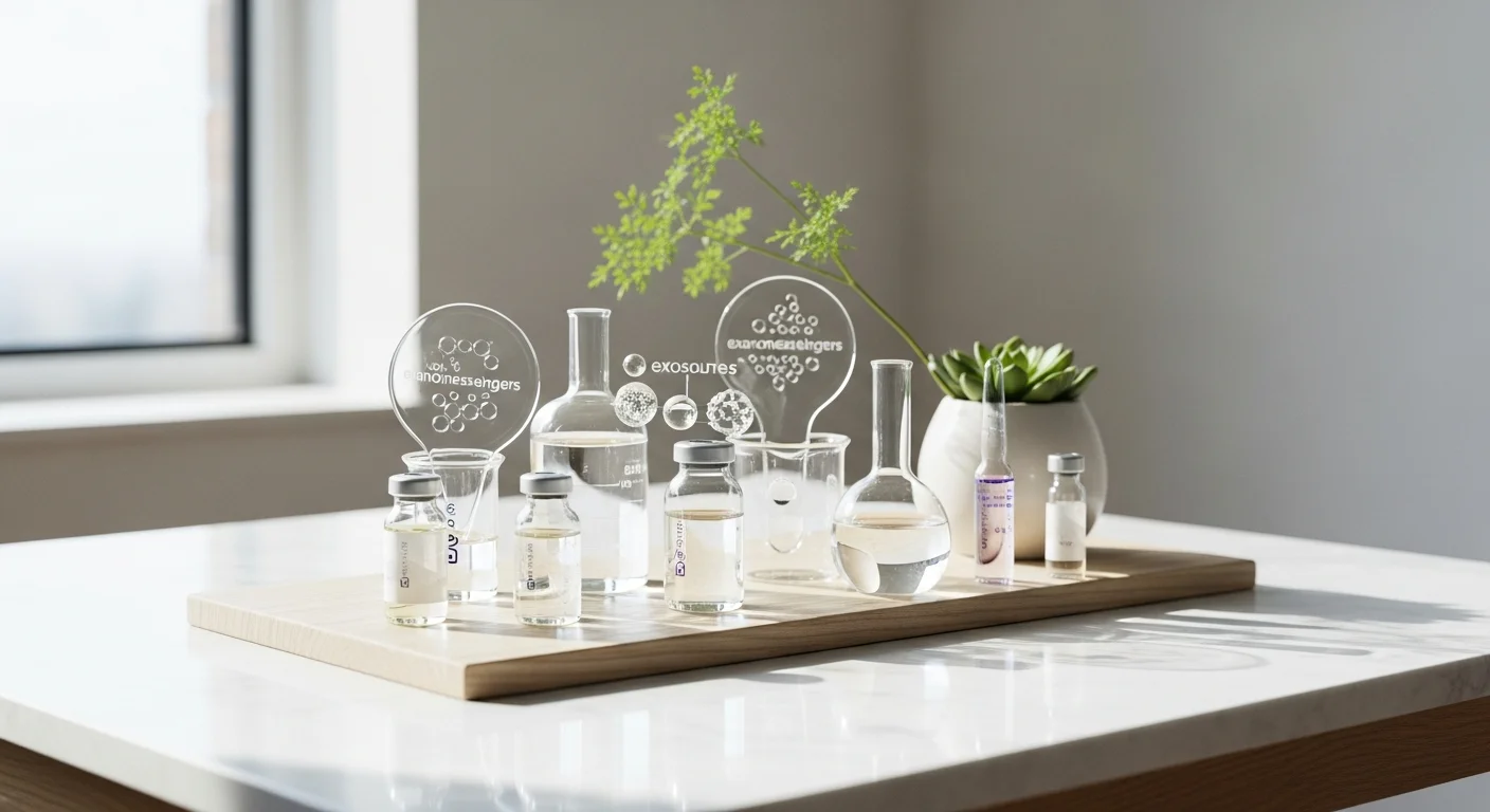 Illustration : Les Exosomes : Le Biohack des Nanomessagers Cellulaires 2025 - Guide complet FormOS