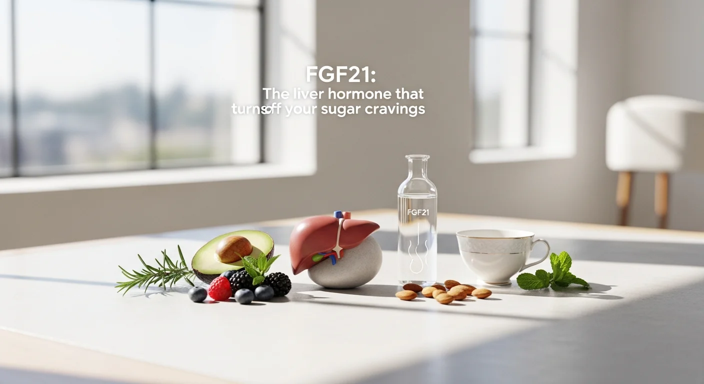 FGF21 : L'hormone du foie qui éteint vos envies de sucre
