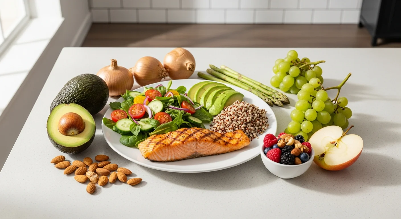 Illustration : GLP-1 Naturel : Le Biohack Alimentaire pour Dompter la Faim - Guide complet FormOS