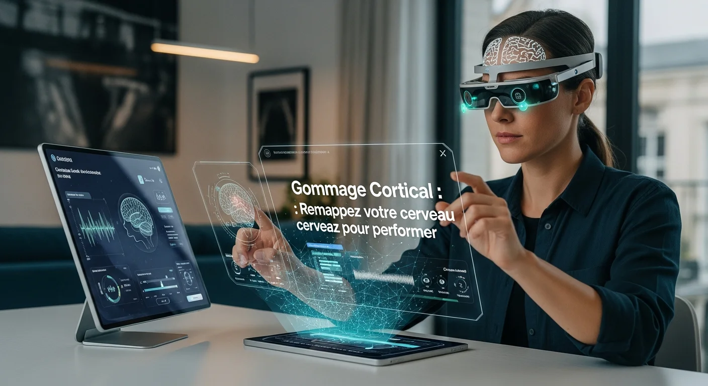 Illustration : Gommage Cortical : Remappez votre cerveau pour performer - Guide complet FormOS