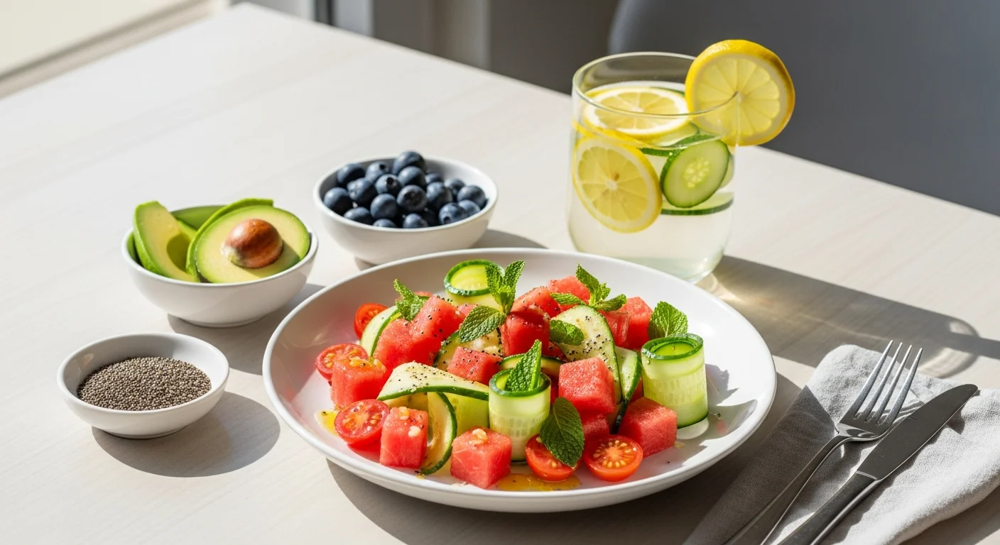 L'Hydratation Volumétrique : Mangez votre eau en 2025