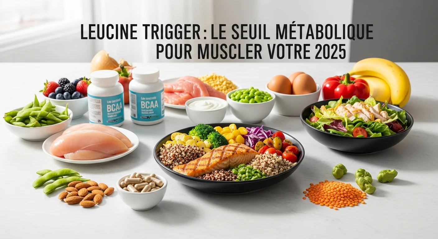 Illustration : Leucine Trigger : Le Seuil Métabolique pour Muscler votre 2025 - Guide complet FormOS