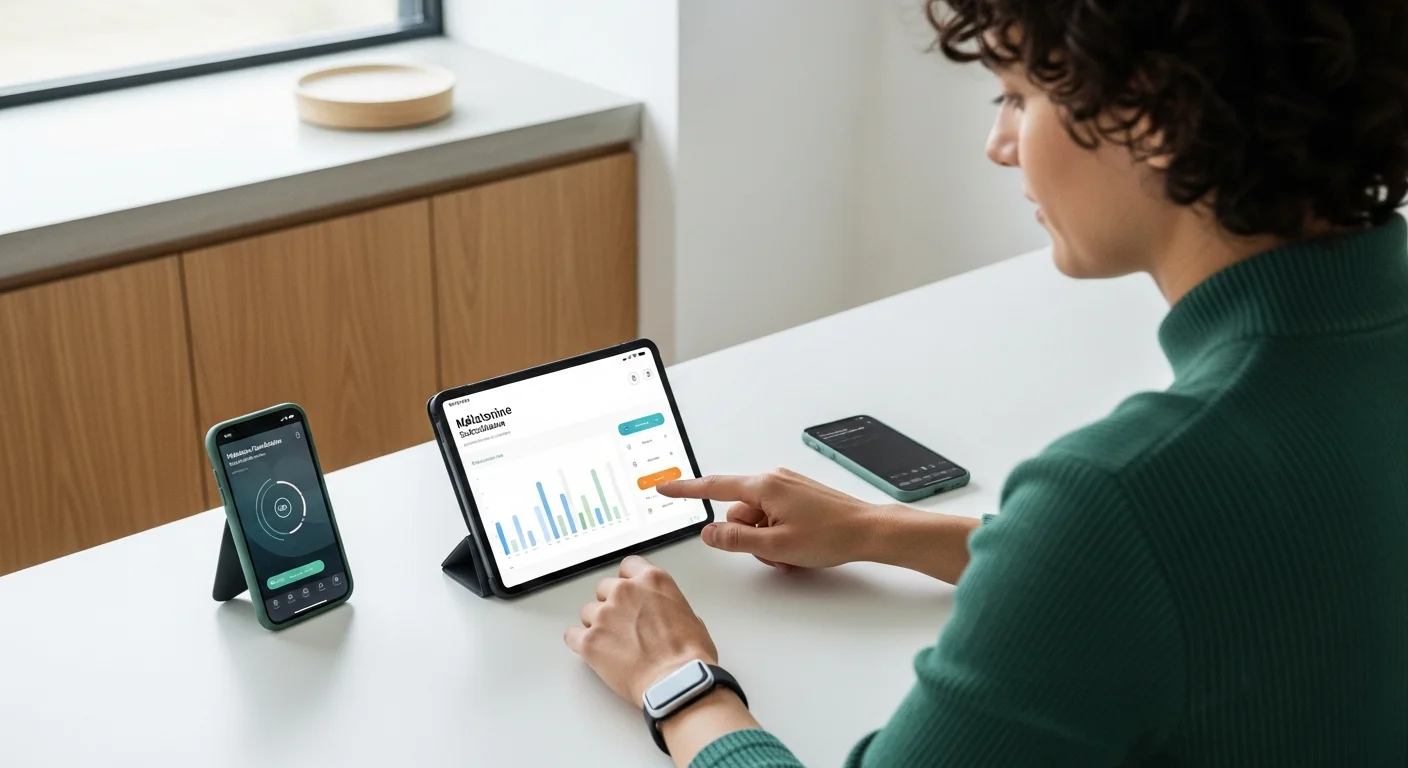 Illustration : Mélatonine Subcellulaire : Le Biohack Énergie de 2025 - Guide complet FormOS