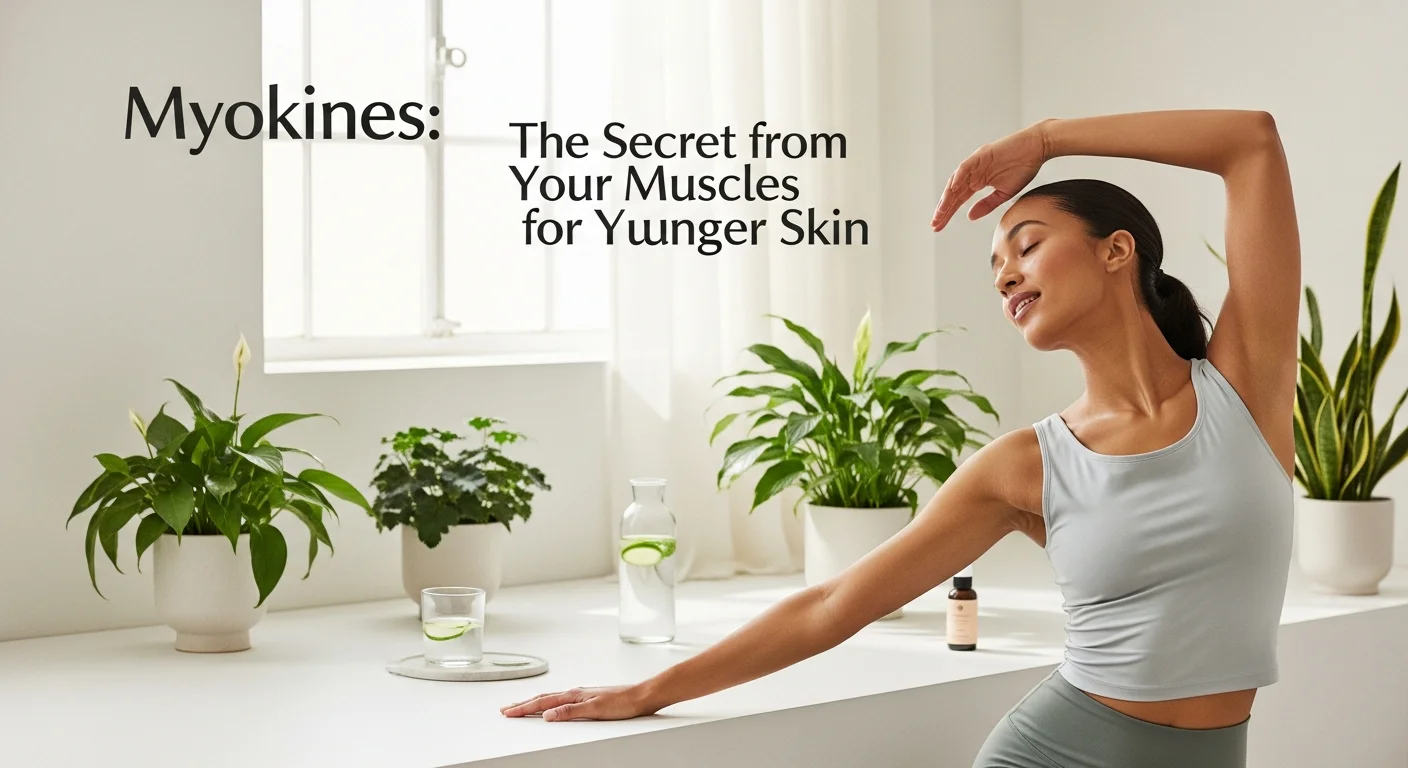 Myokines : Le secret de vos muscles pour une peau plus jeune