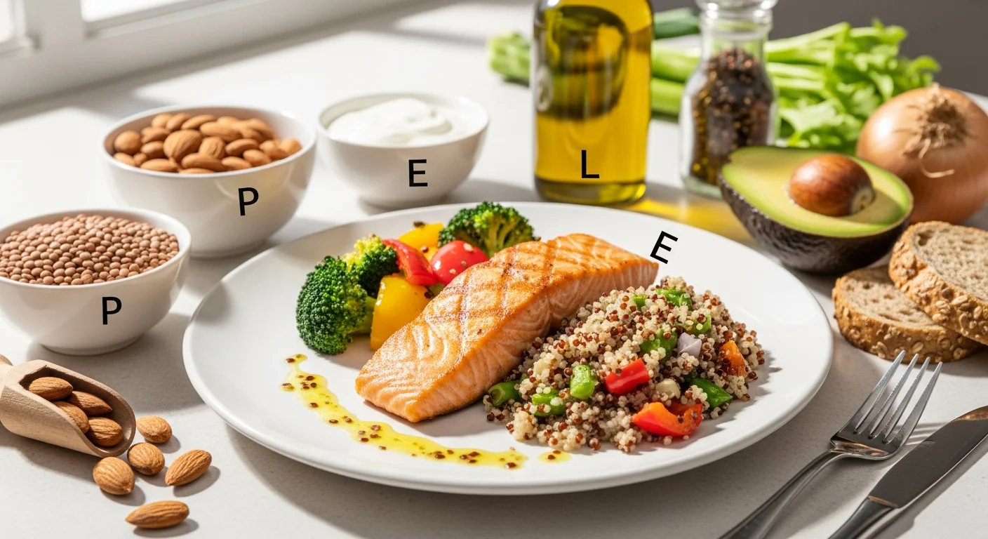 Illustration : Le Ratio P:E : L’Équation pour Maîtriser sa Faim en 2025 - Guide complet FormOS