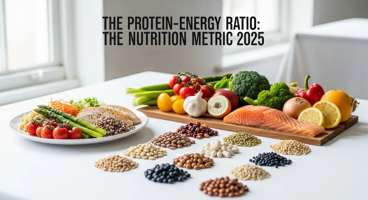 Illustration : Le Ratio Protéines-Énergie : La Métrique Nutrition 2025 - Guide complet FormOS