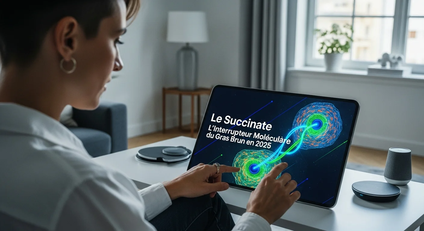 Illustration : Le Succinate : L'Interrupteur Moléculaire du Gras Brun en 2025 - Guide complet FormOS