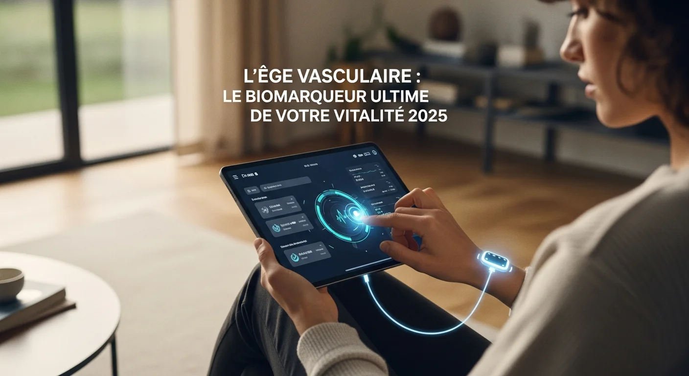Illustration : L'Âge Vasculaire : Le Biomarqueur Ultime de votre Vitalité 2025 - Guide complet FormOS