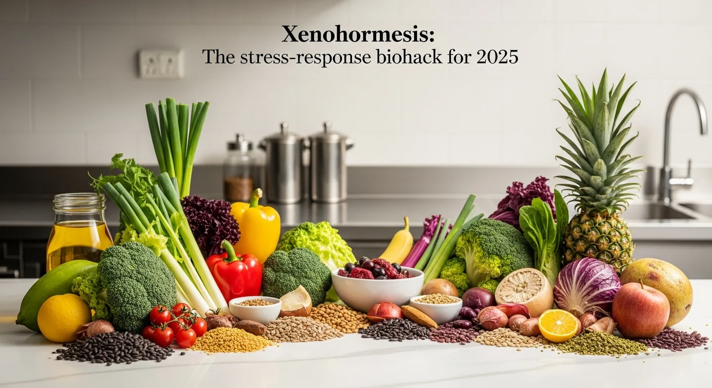 Illustration : Xenohormèse : Le biohack des plantes stressées pour 2025 - Guide complet FormOS